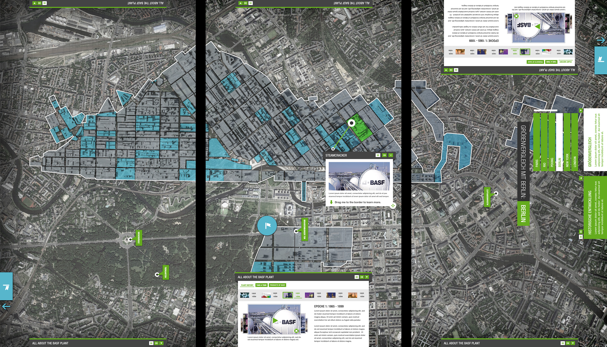 BASF Experience Table - Multi-Touch Interface